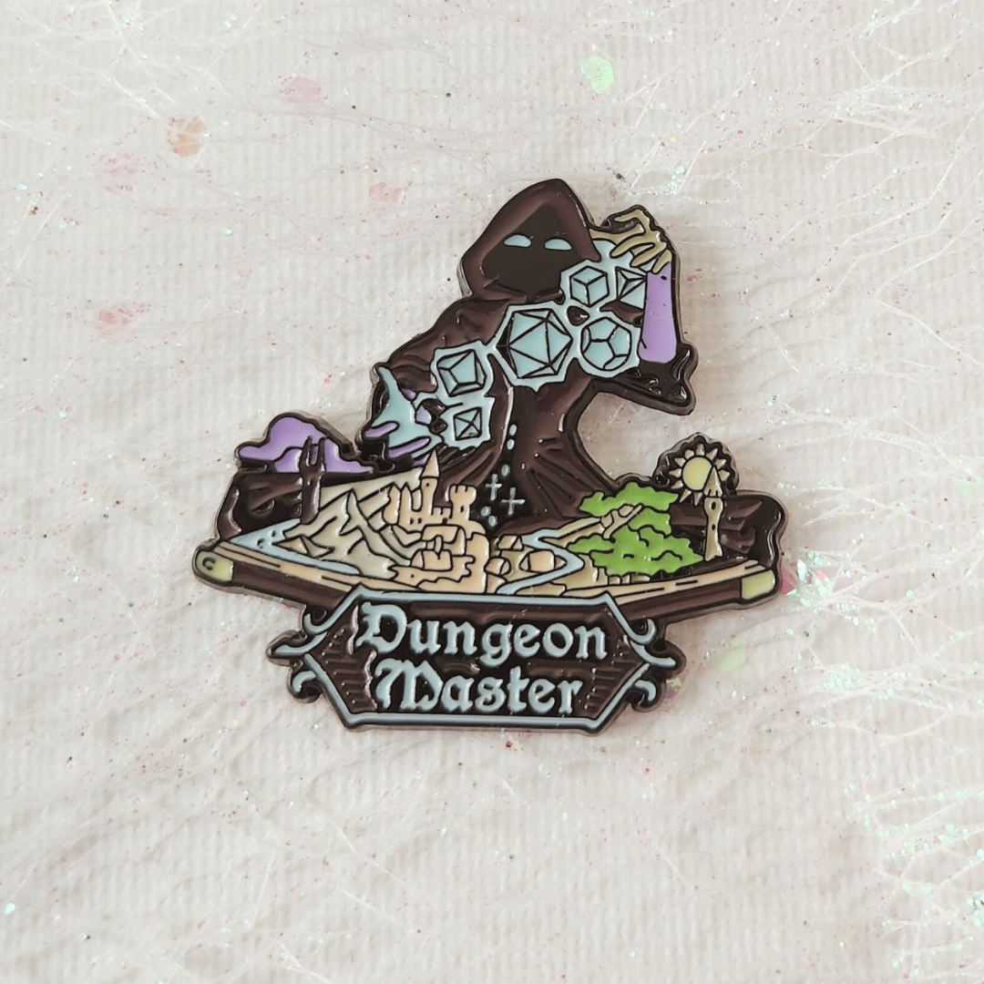 Dungeon Master Enamel Pin