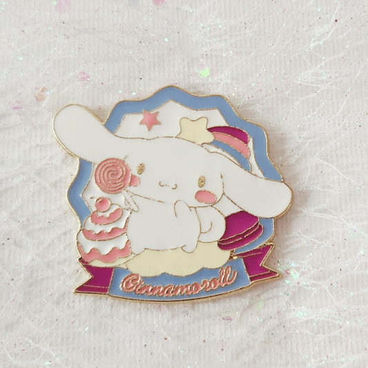 Cinnamoroll Dessert Enamel Pin