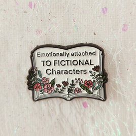 Emotionally Attached Enamel Pin