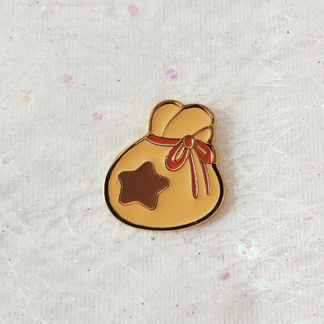 Animal Crossing Bell Bag Enamel Pin
