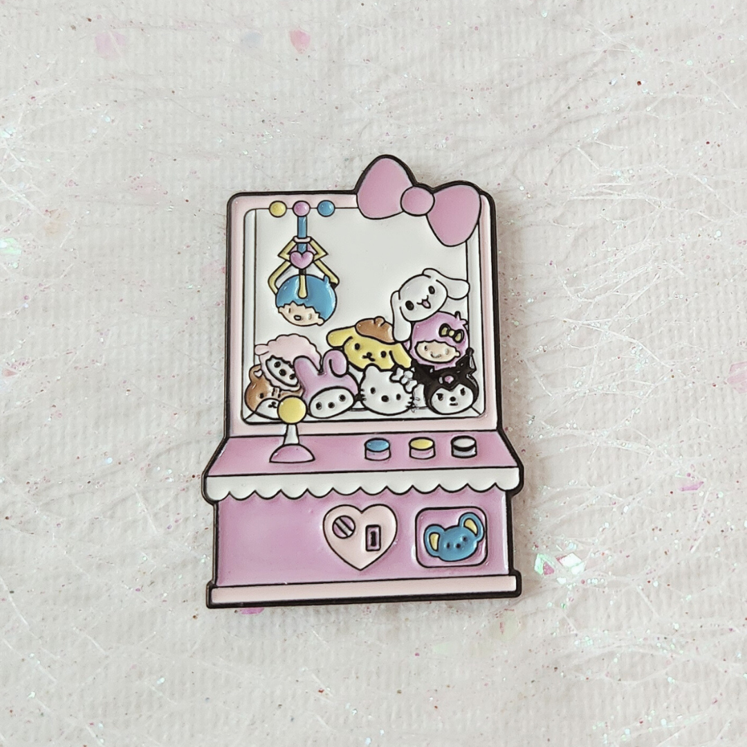 Sanrio Claw Machine Enamel Pin