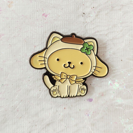 Pompompurin Cat Costume Enamel Pin