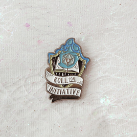 Roll for Initiative Enamel Pin