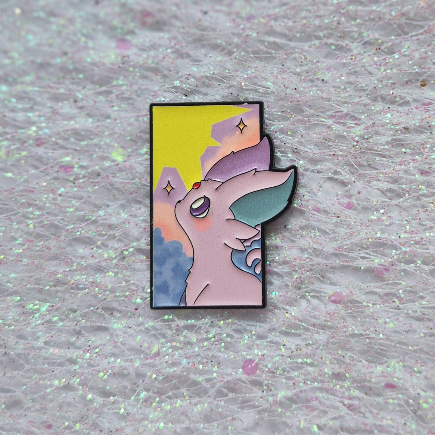 Pokemon Espeon Skylight Enamel Alloy Pin