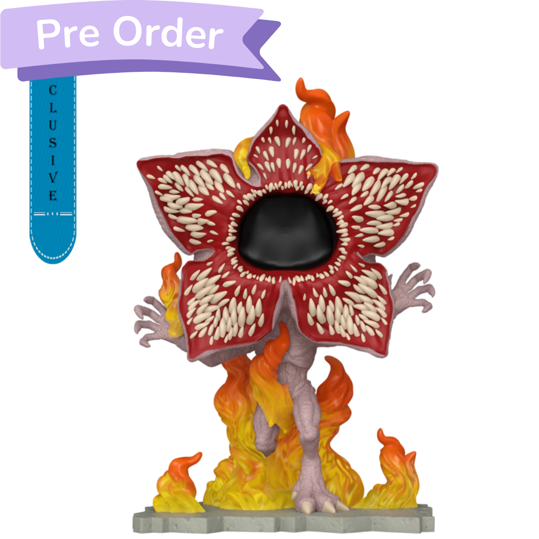 Stranger Things Demogorgon (On Fire) Exclusive Premium Pop