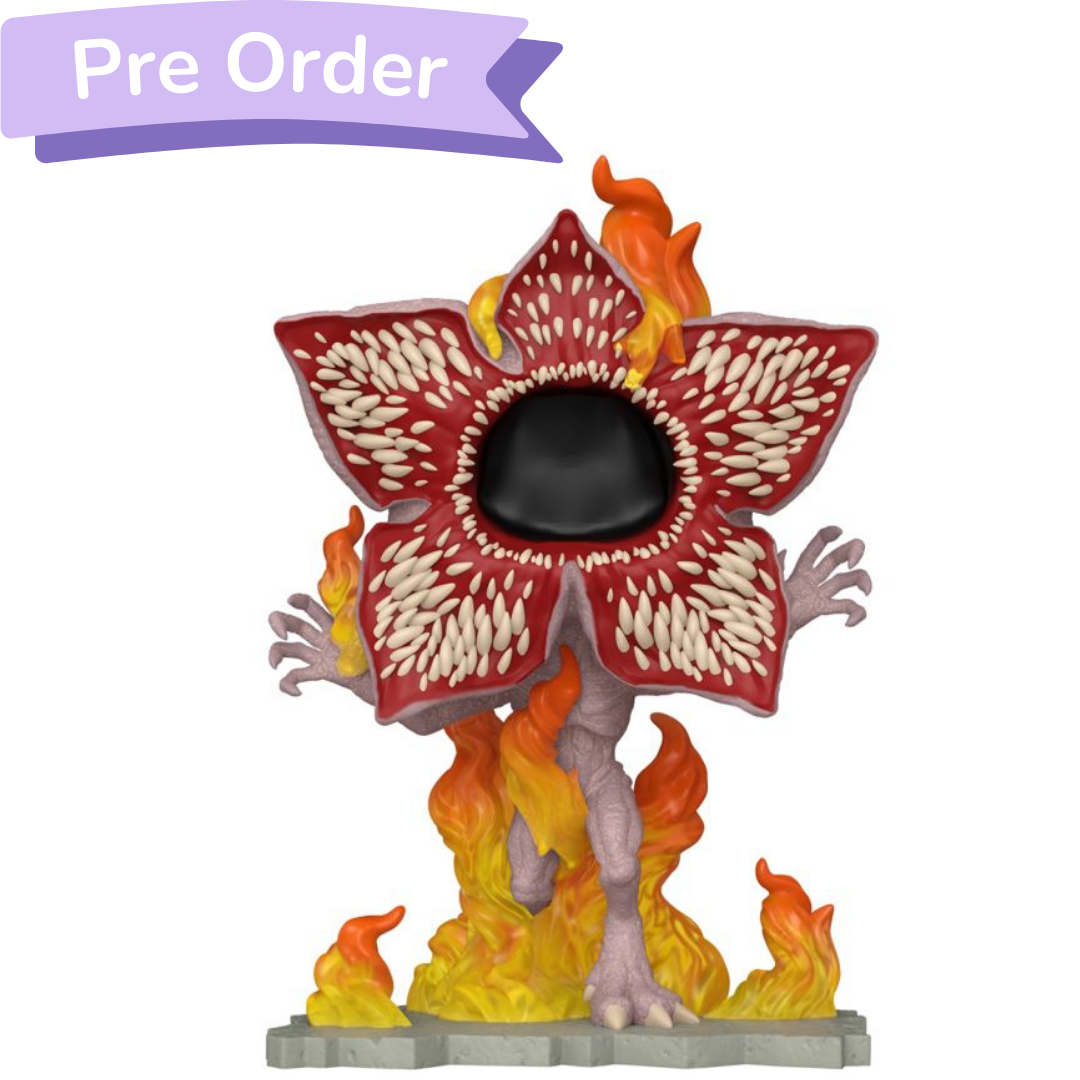 Stranger Things Demogorgon (On Fire) Exclusive Premium Pop
