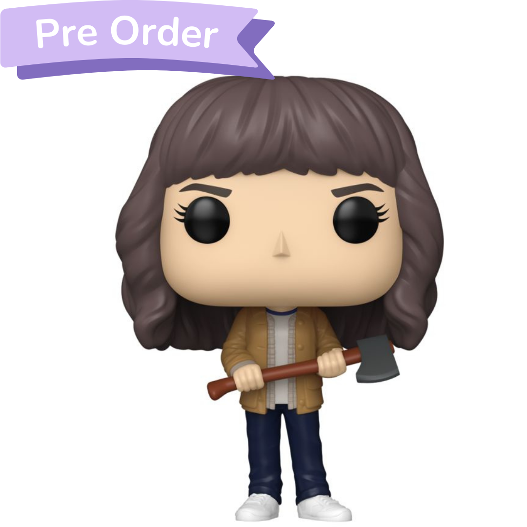 Stranger Things Joyce Byers with Axe Exclusive Pop