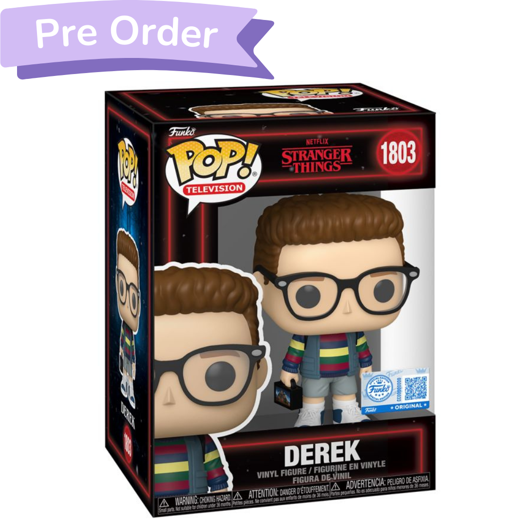 Stranger Things Derek Turnbow Exclusive Pop