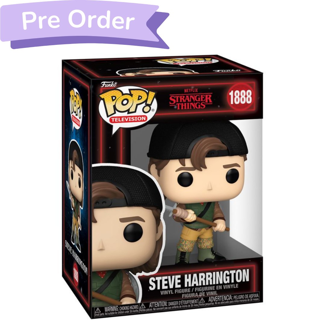 Stranger Things Steve Harrington (with Weapon) Pop