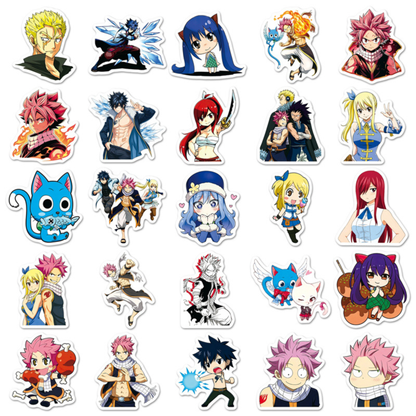 Fairy Tail 50 Piece Sticker Pack