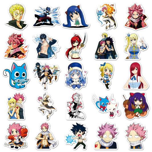 Fairy Tail 50 Piece Sticker Pack