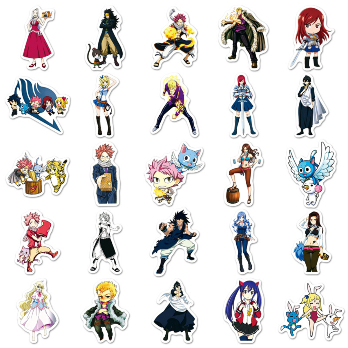 Fairy Tail 50 Piece Sticker Pack
