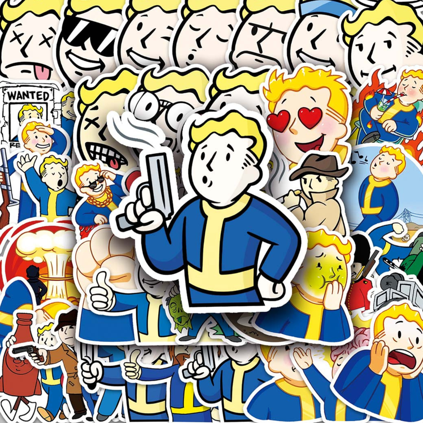 Fallout 50 Piece Sticker Pack