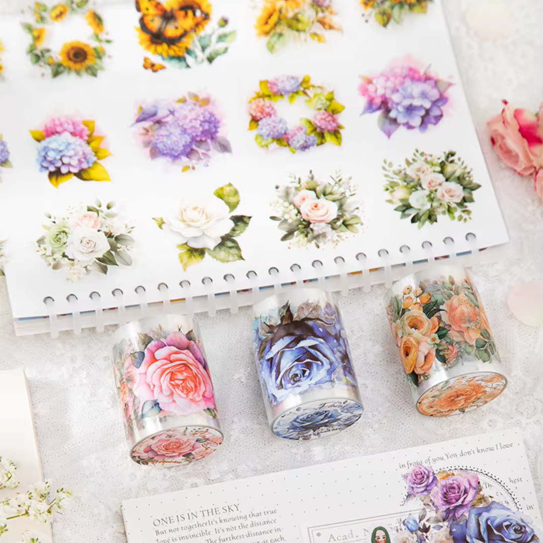 Favourite Flowers Sticker Tape