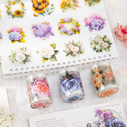 Favourite Flowers Sticker Tape