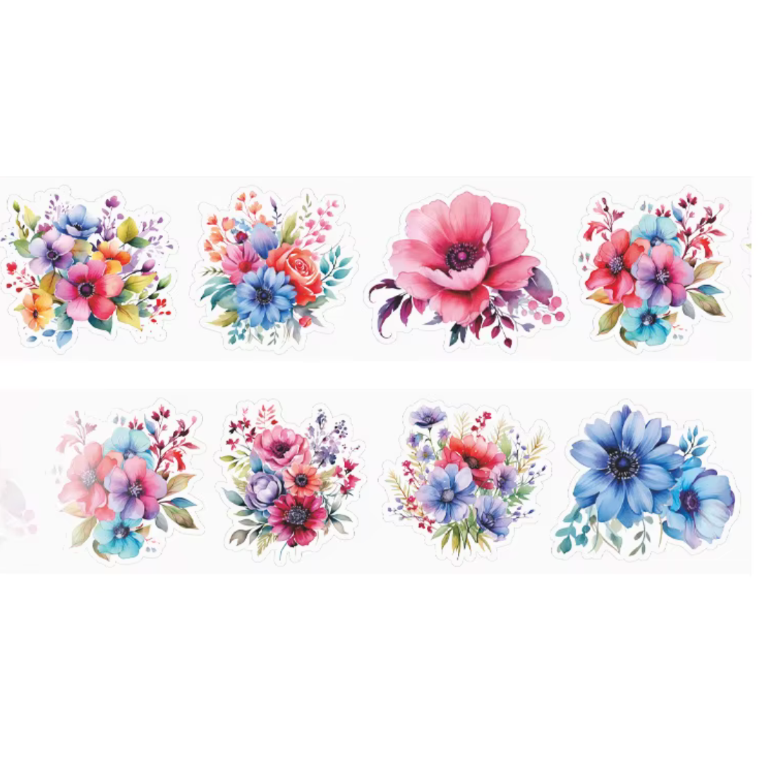 Favourite Flowers Sticker Tape