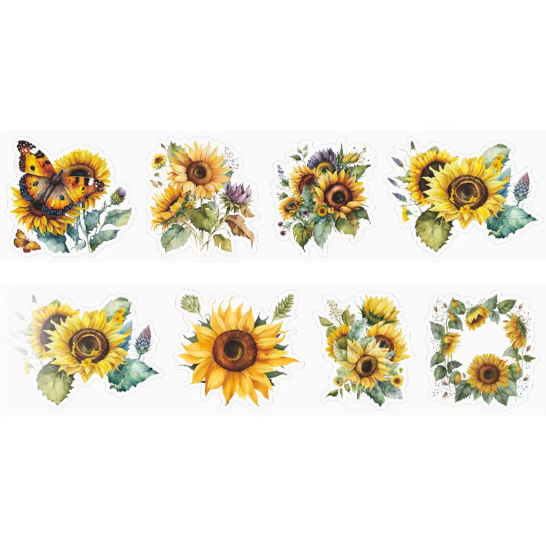 Favourite Flowers Sticker Tape