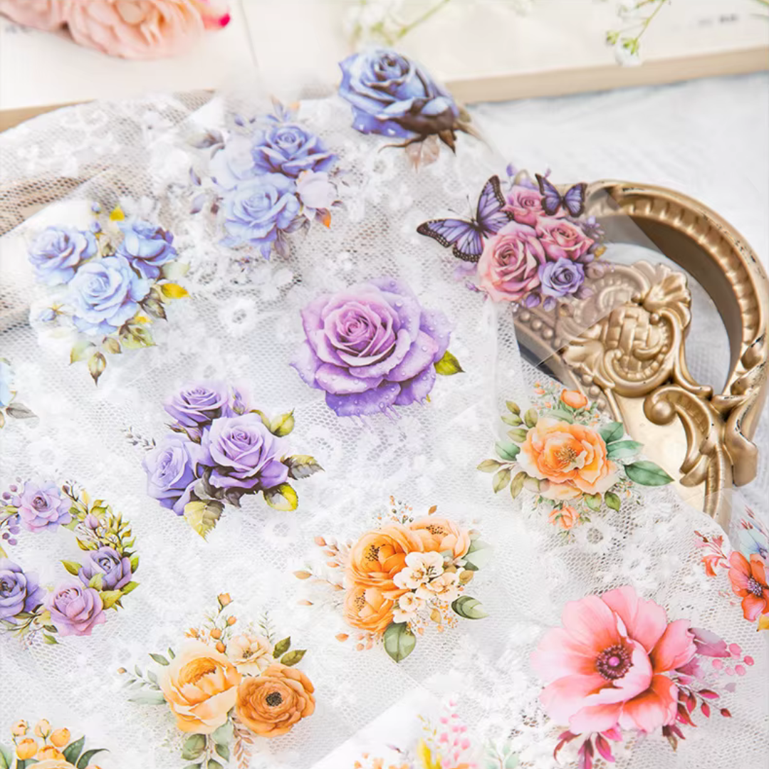 Favourite Flowers Sticker Tape