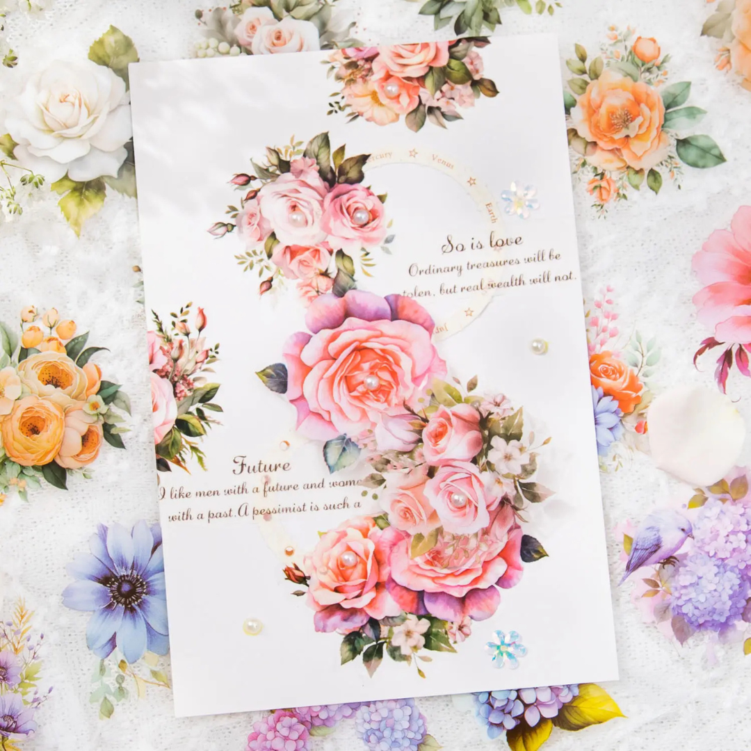 Favourite Flowers Sticker Tape