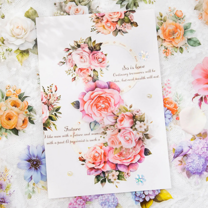 Favourite Flowers Sticker Tape