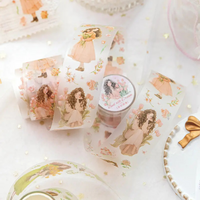Flower Girl Sticker Tape