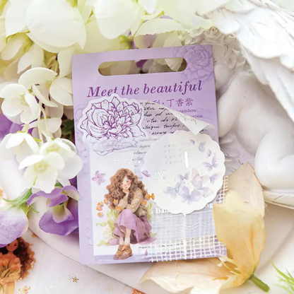 Flower Girl Sticker Tape