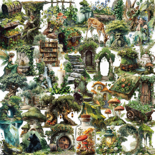 Forest Fantasy 50 Piece Sticker Pack
