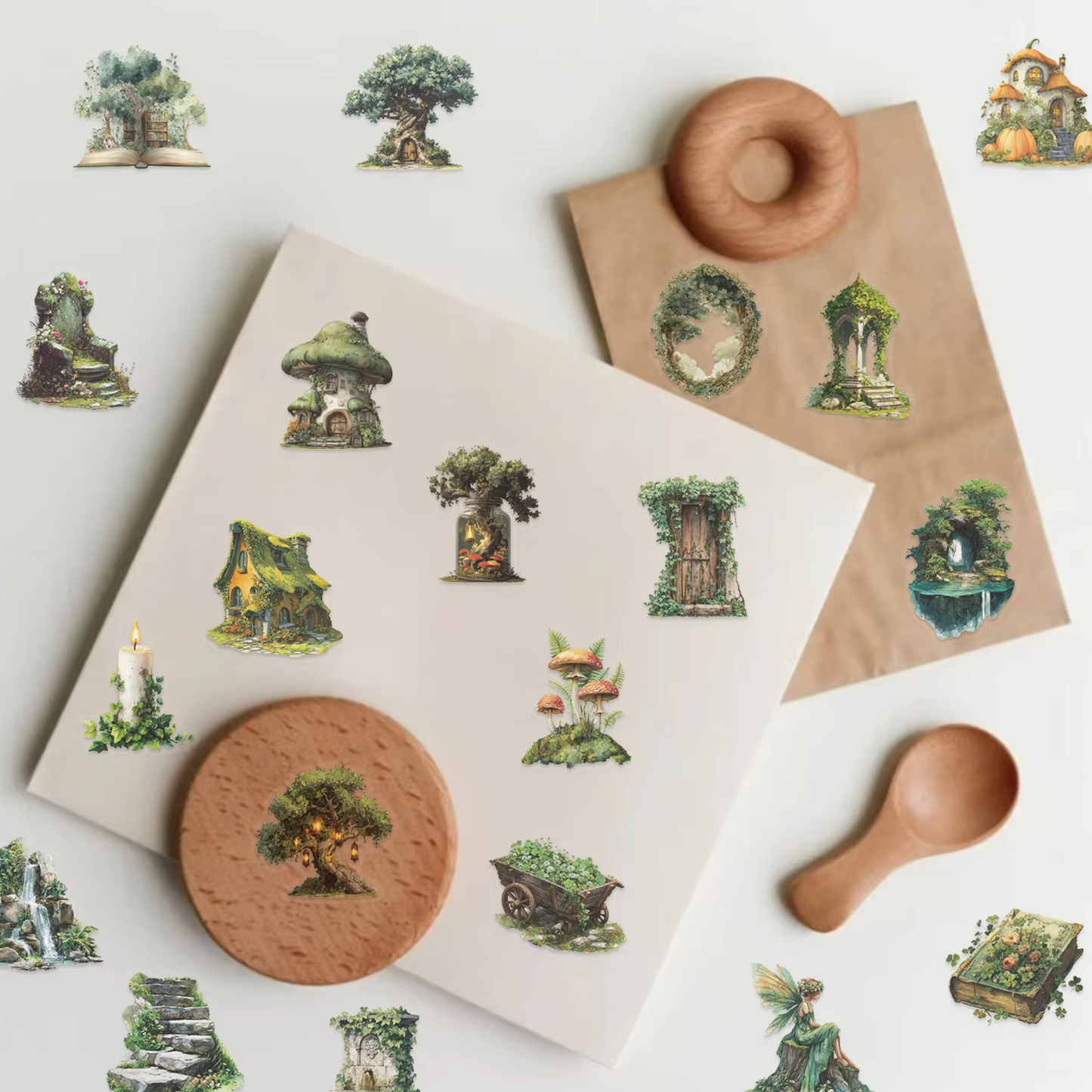 Forest Fantasy 50 Piece Sticker Pack