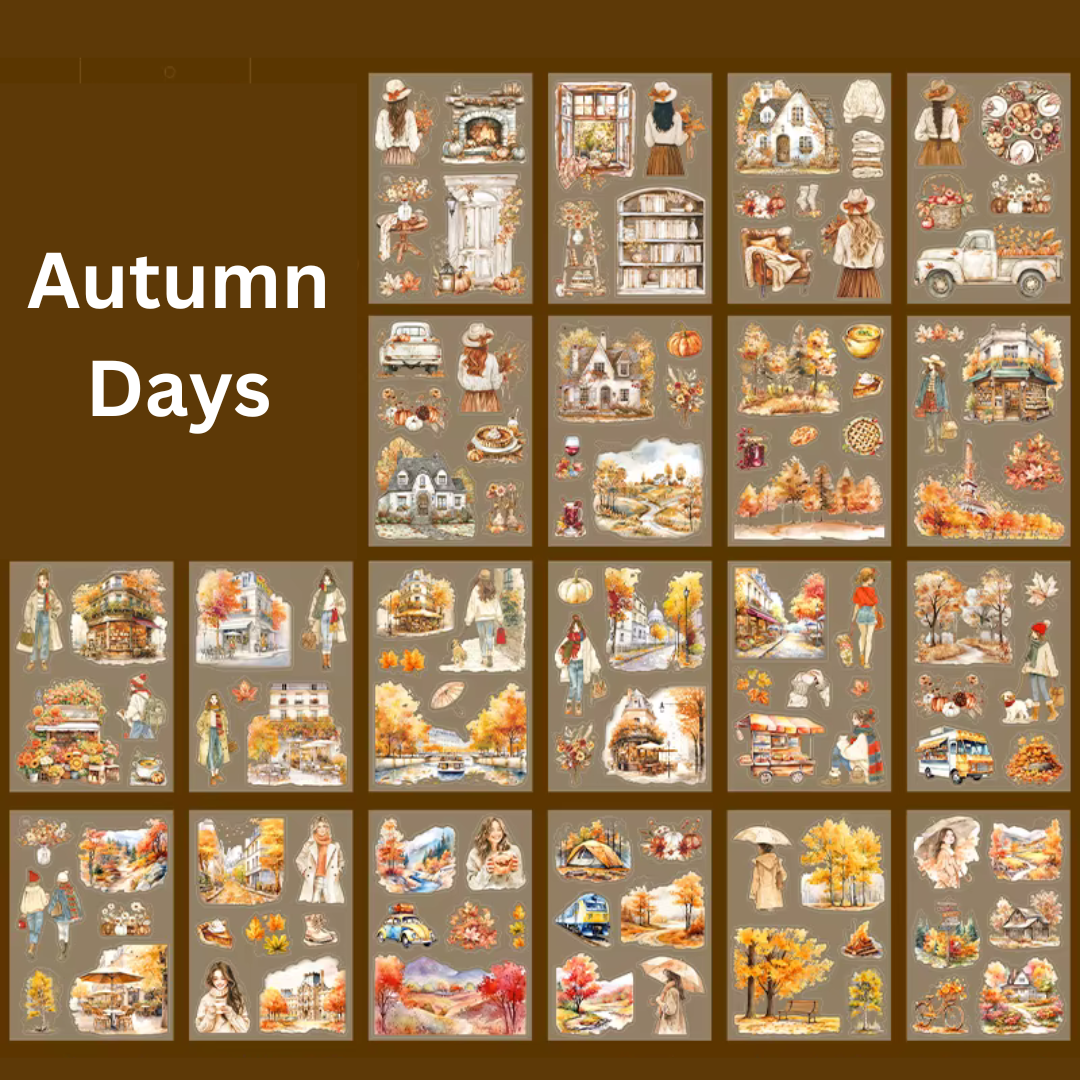 Four Seasons Sticker Book