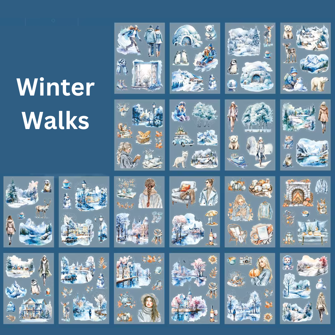 Four Seasons Sticker Book