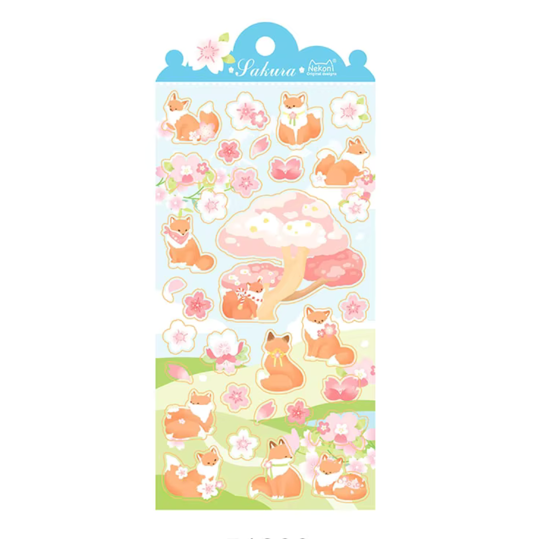 Sakura Festival Sticker Sheet