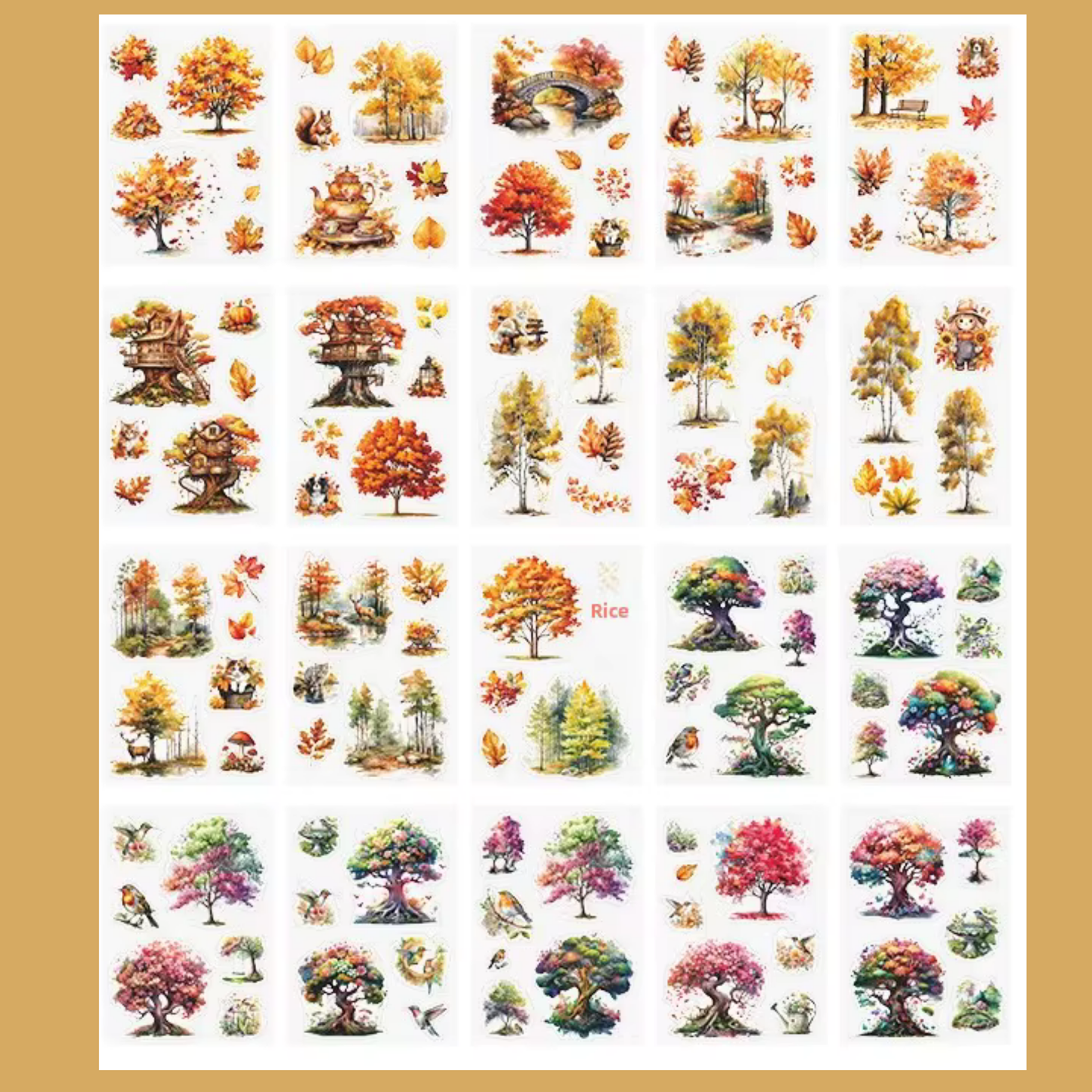 Garden Scenes Sticker Book