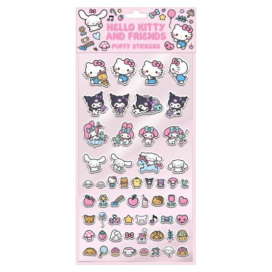 Hello Kitty and Friends My Favourite Days Puffy Sticker Set