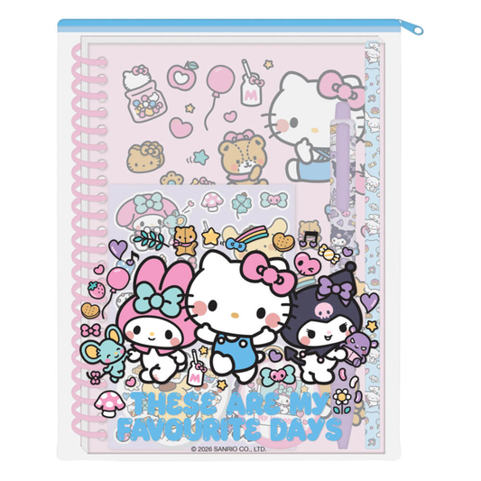 Hello Kitty and Friends My Favourite Days Super Stationery Set