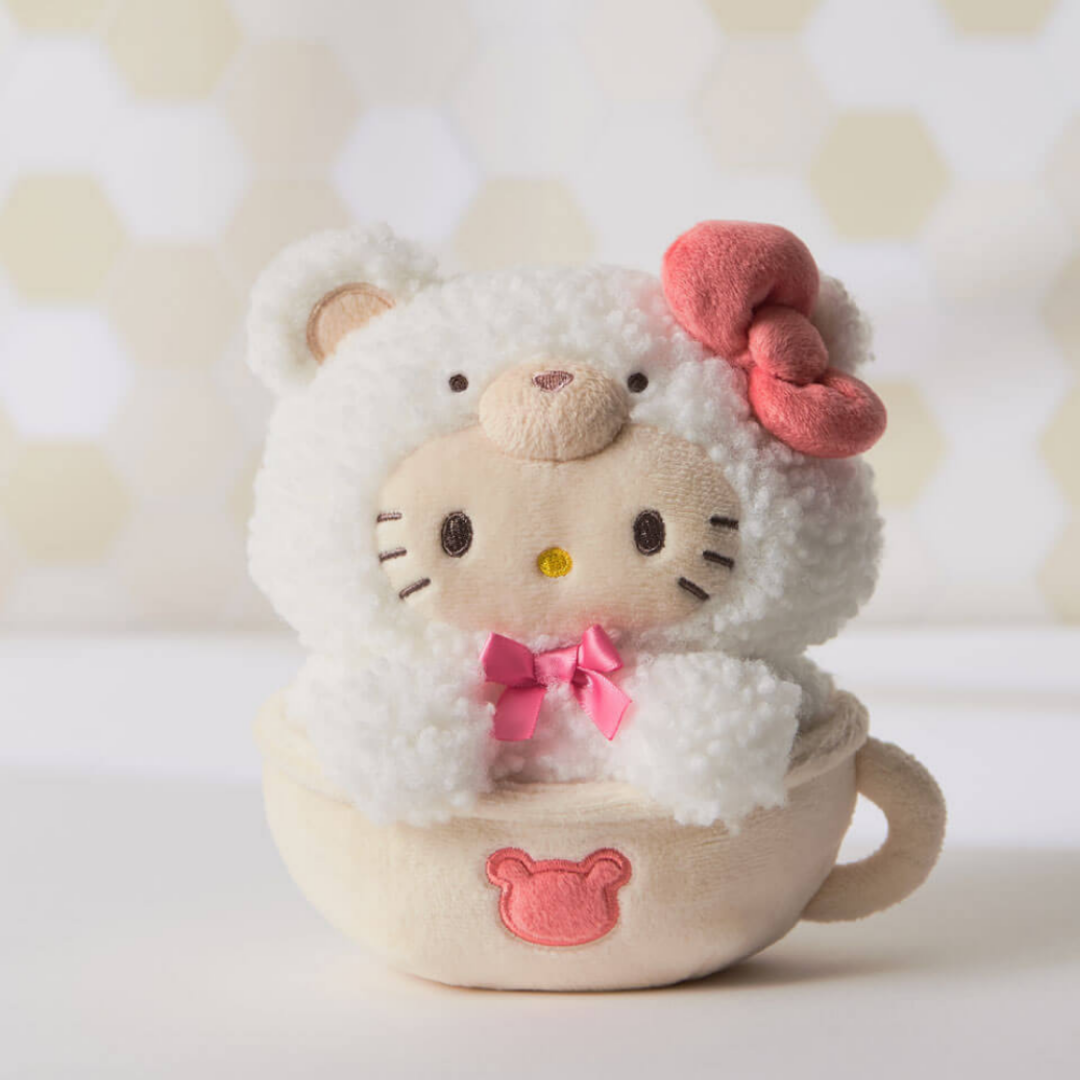 Hello Kitty Latte Bear Small Plush