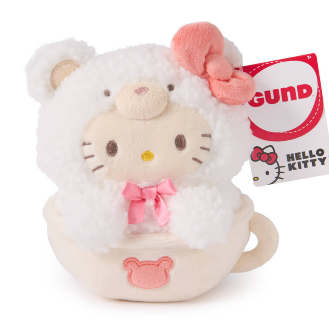 Hello Kitty Latte Bear Small Plush