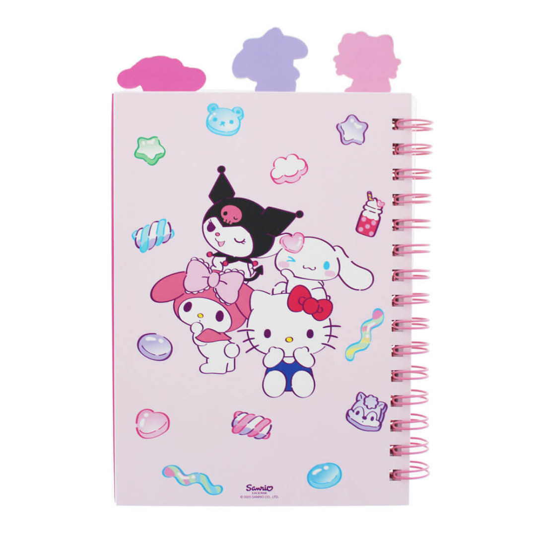 Hello Kitty Sweets Glitter Notebook