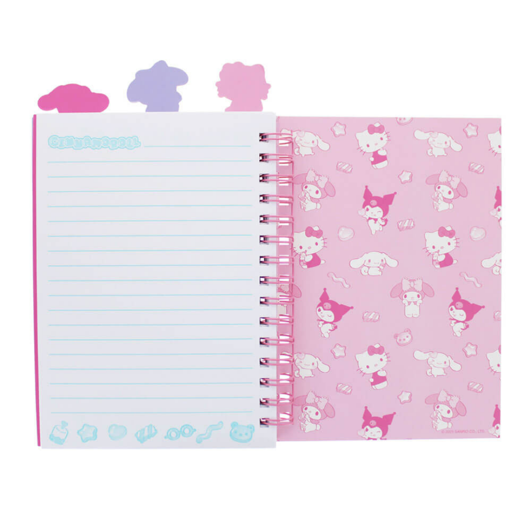 Hello Kitty Sweets Glitter Notebook