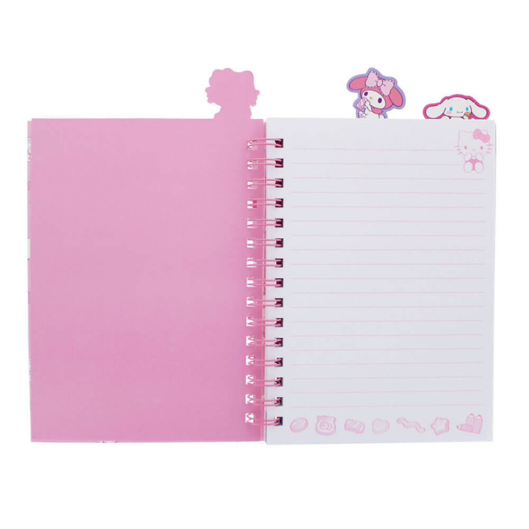 Hello Kitty Sweets Glitter Notebook
