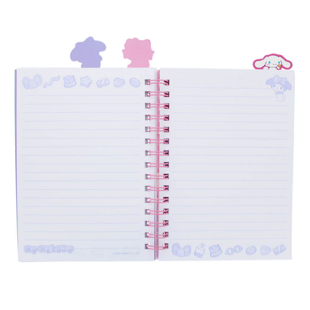 Hello Kitty Sweets Glitter Notebook