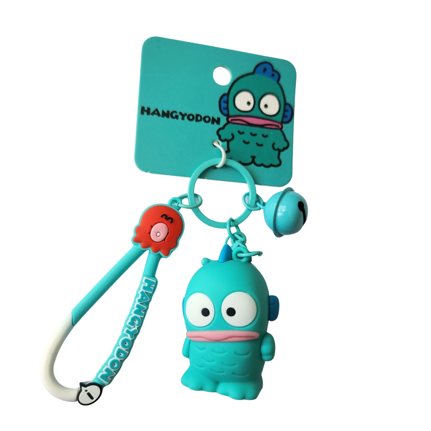 Hangyodon Bell Charm Keychain