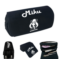 Hatsune Miku Black Canvas Pencil Case