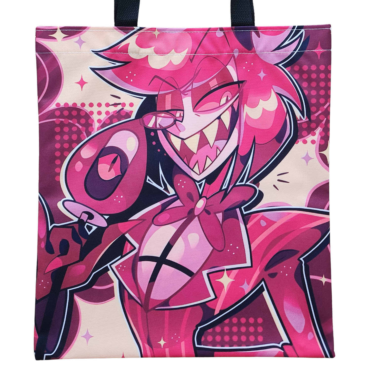 Hazbin Hotel Alastor Canvas Tote Bag
