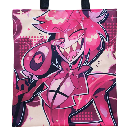 Hazbin Hotel Alastor Canvas Tote Bag