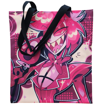 Hazbin Hotel Alastor Canvas Tote Bag