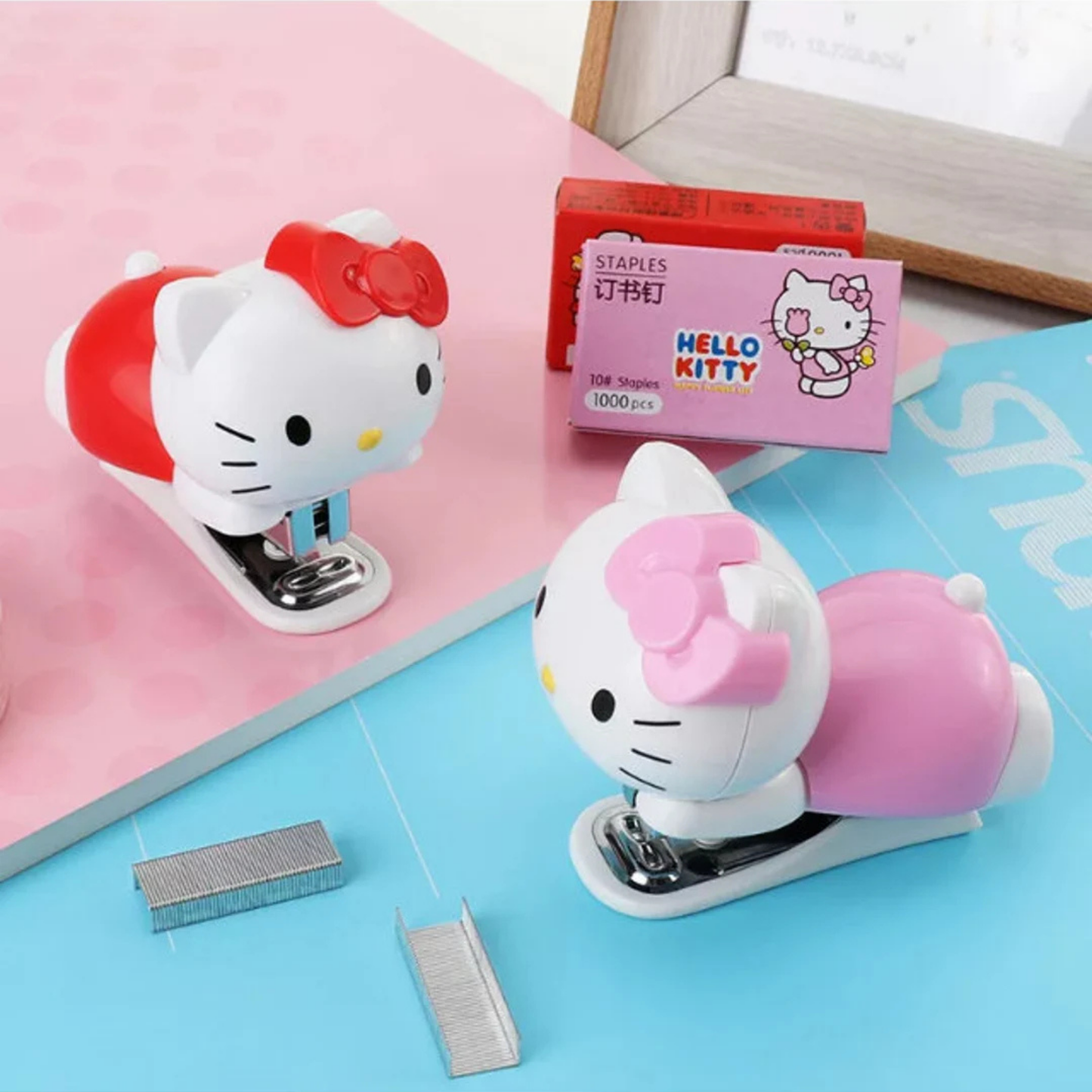 Hello Kitty Mini Stapler Set