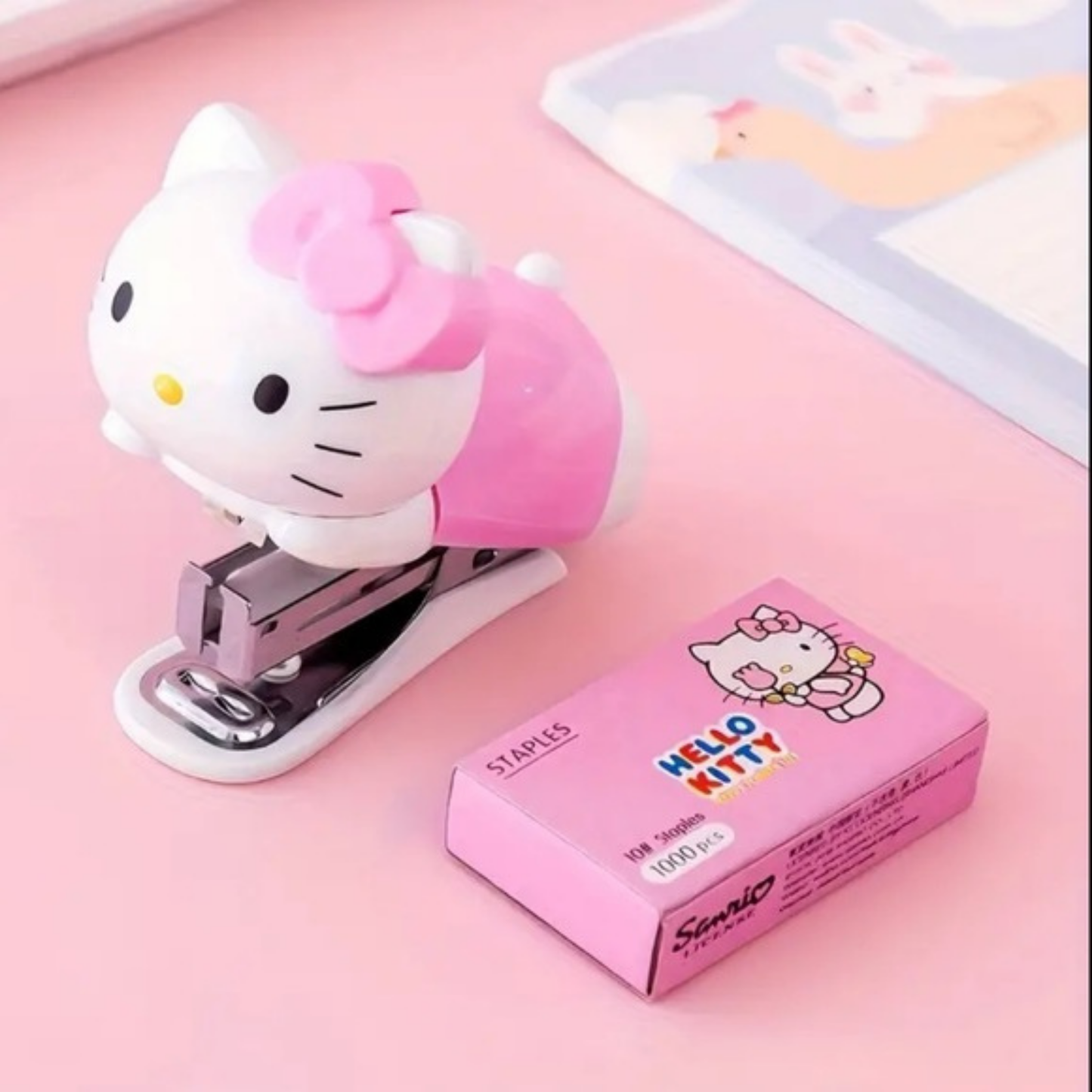 Hello Kitty Mini Stapler Set