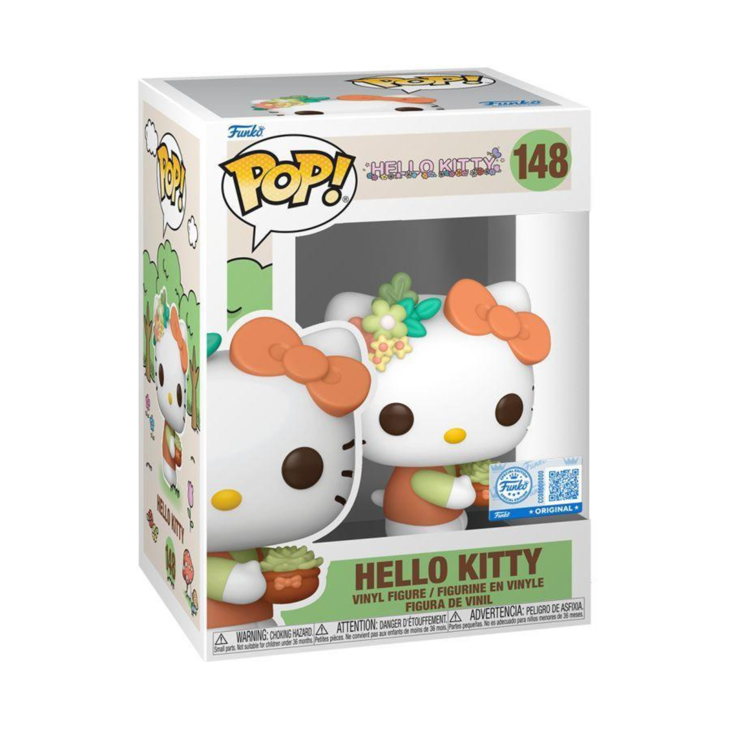 Hello Kitty with Plant US Exclusive Pop!