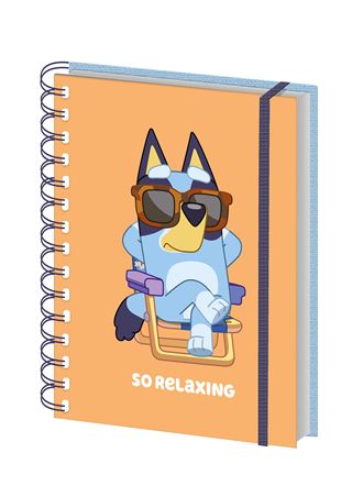 Bluey So Relaxing Wiro Notebook