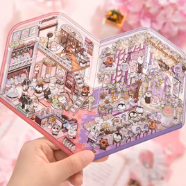 Romantic Wedding Jumbo Isometric Sticker Scene